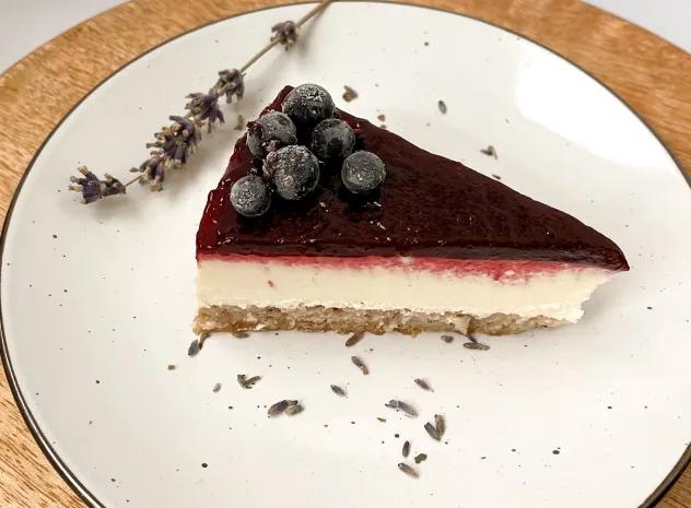 Лавандовий cheesecake